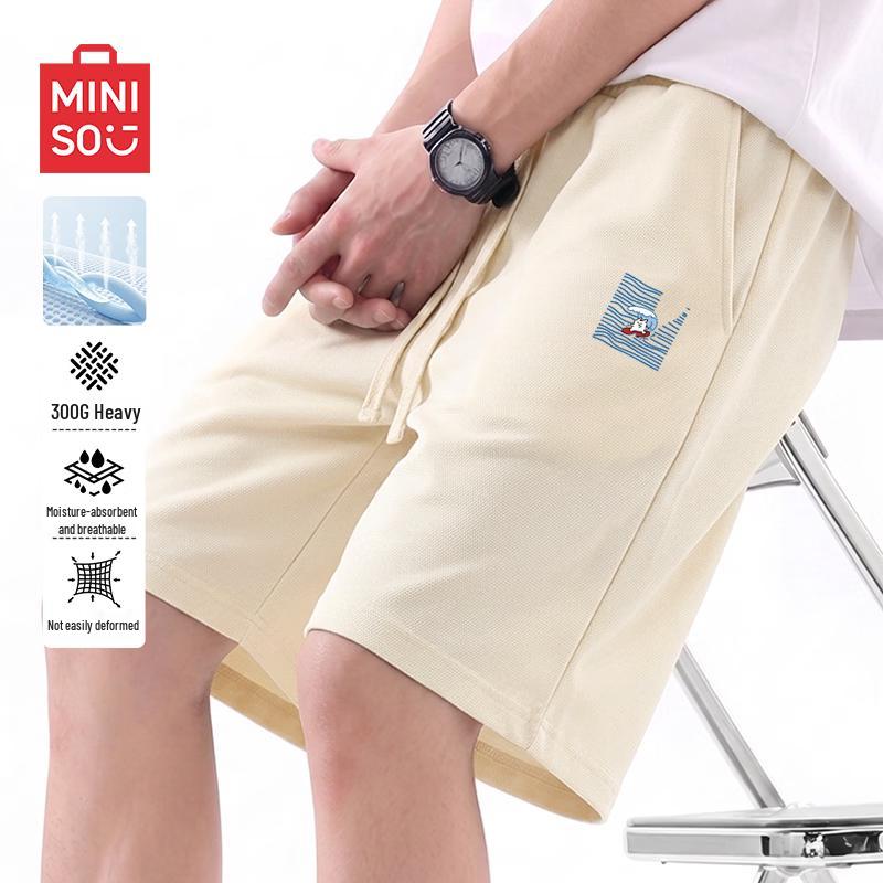 MINISO Men s Heavyweight Summer Casual Shorts M