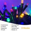 Guirlande lumineuse - molvce - 10m - led - ip44 - blanc chaud/rgb
