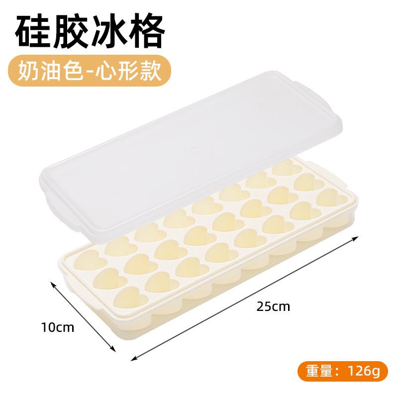 

21Grid Heart Shape Silicone Многоразовый Большой Ледяной Шарик Maker Cocktail Cube Cube Form DIY Bar Wine