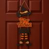 Paper Halloween Witch Legs Pendant Spooky Door Hanging Ornaments  Indoor Outdoor Use