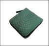 Godin Round Folding Wallet sppw8002cp.DGR (Dark Green) Diamond Python Short Wallet