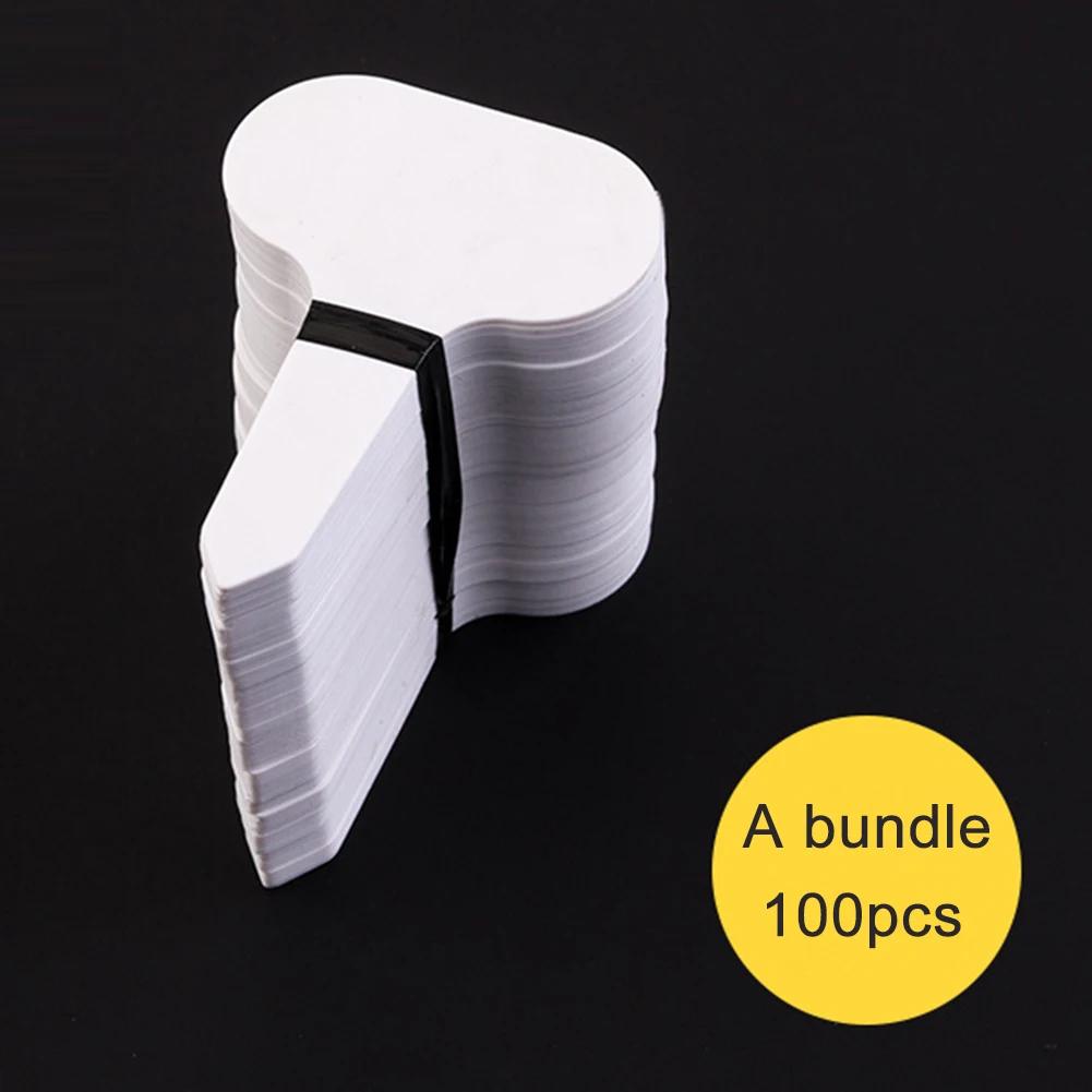 50/100Pcs Reusable Plastic Plant Markers T-type Tags Nursery Garden Decor Tags for Plants Flower Pot Tags Garden Supplies