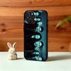 T-Twilight Series Phone Case For iPhone17,16,15,14,13,12Plus,Pro Max,XS,5G Soft Silicone Black Cover
