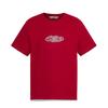 Short Sleeve Casual Reflective Outdoor T-Shirt Men Tops Bicycle-Red A6C7G620