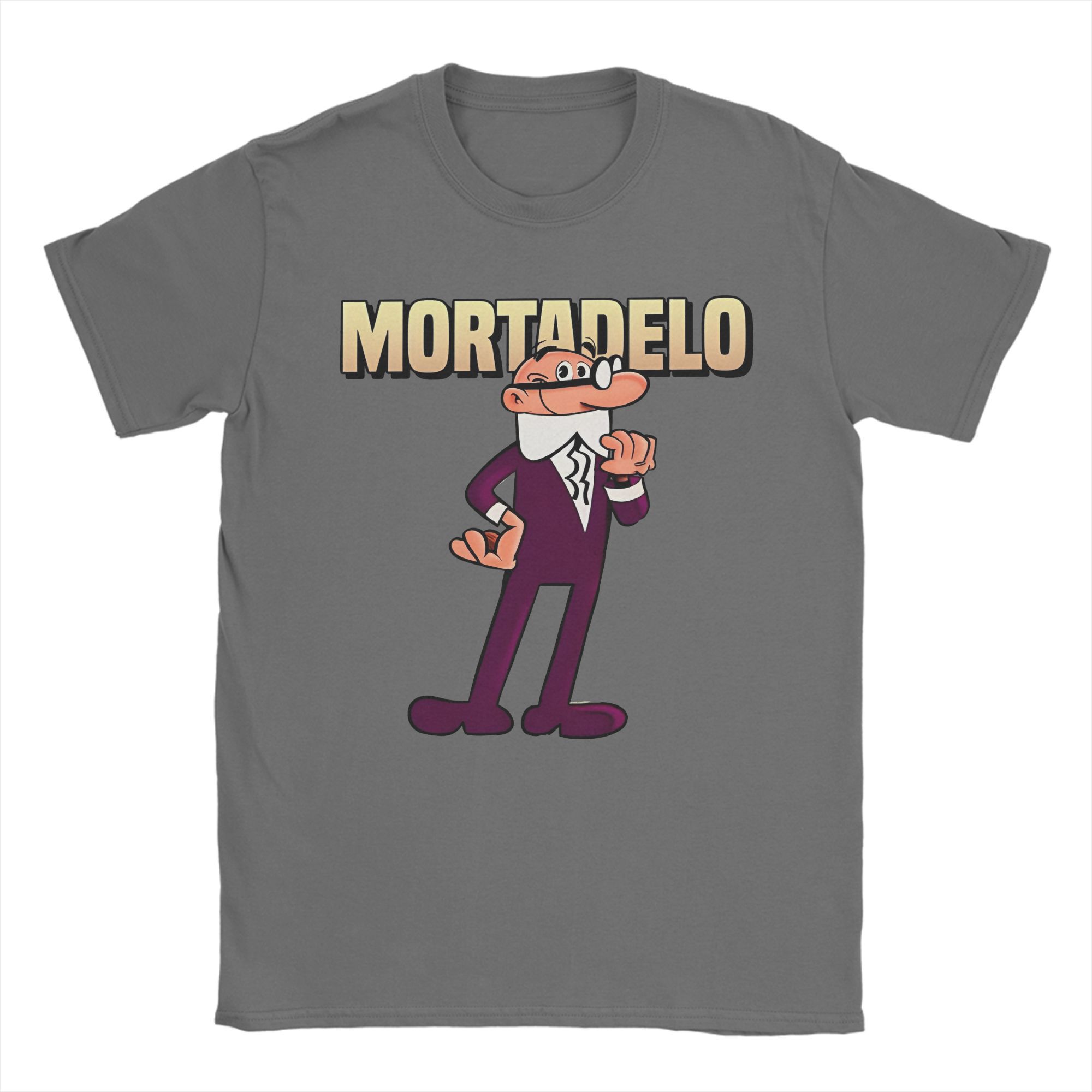 

Unisex Women Mort Phil Mortadelo y Filemón Shirt Cotton Graphic Printed TShirt Top Clothing 4XL