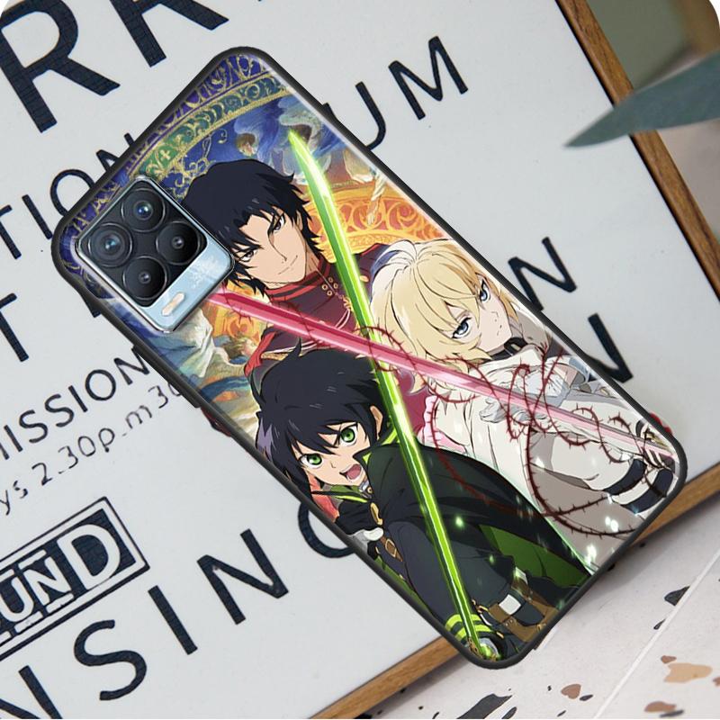 Anime Owari keine Seraph Von Die Ende Für OnePlus 9 Pro 8T 9R Nord 2 Telefon Fall Für Realme 6 7 8 Pro 8i GT Master GT Neo 2 C21