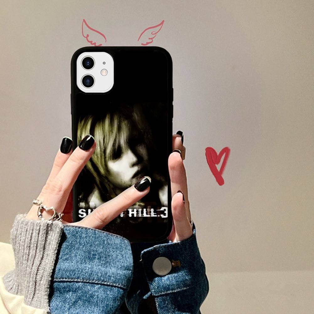Horror Games S-Silent H-Hill PC+TPU Shockproof Protective Phone Case For IPhone17 14 15 16 Pro Max 13 12 11 17 Air