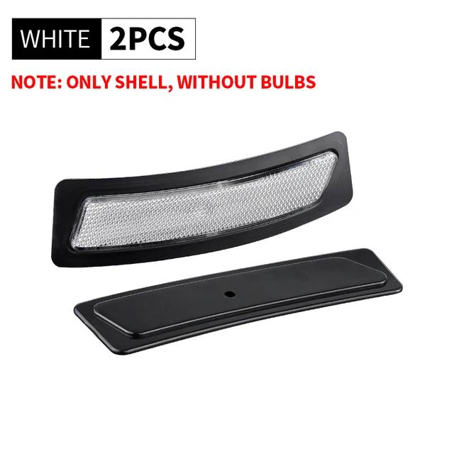 

2PCS OEM# 63147295541 For BMW F30 F31 F32 F33 F36 Smoked Clear Lens Only Shells Without Bulbs Car Side Marker Turn Lamp Covers