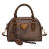 Premium sense retro small bag women 2025 new popular versatile messenger bag super fire portable bowling bag