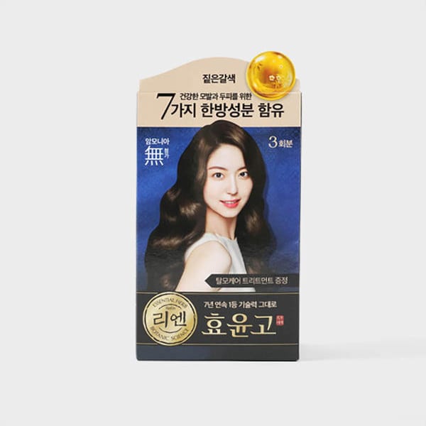 

Lien Black Hair Secret Hyoyungo Крем-фарба (Темно-коричневий)
