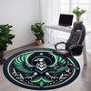 1pc Eagle Emblem Office Round Area Rug, Under Office Chairs Bedroom Living Room Home Decor, Room Deco