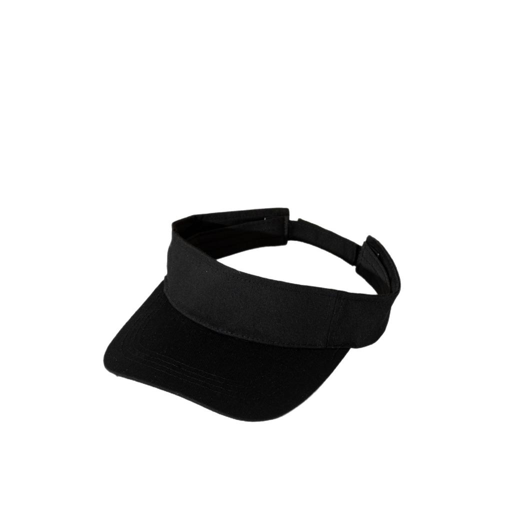 New empty top hat outdoor sports breathable empty top hat men's and women's solid color sun hat