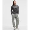 Lululemon All Yours Organic Cotton Long Sleeve Shirt Onyx Grey