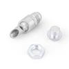 Stainless Steel Exhaust Vacuum Kit Catch Can Vent E-VAC Scavenger Kit includes T304 SS E-VAC fitting