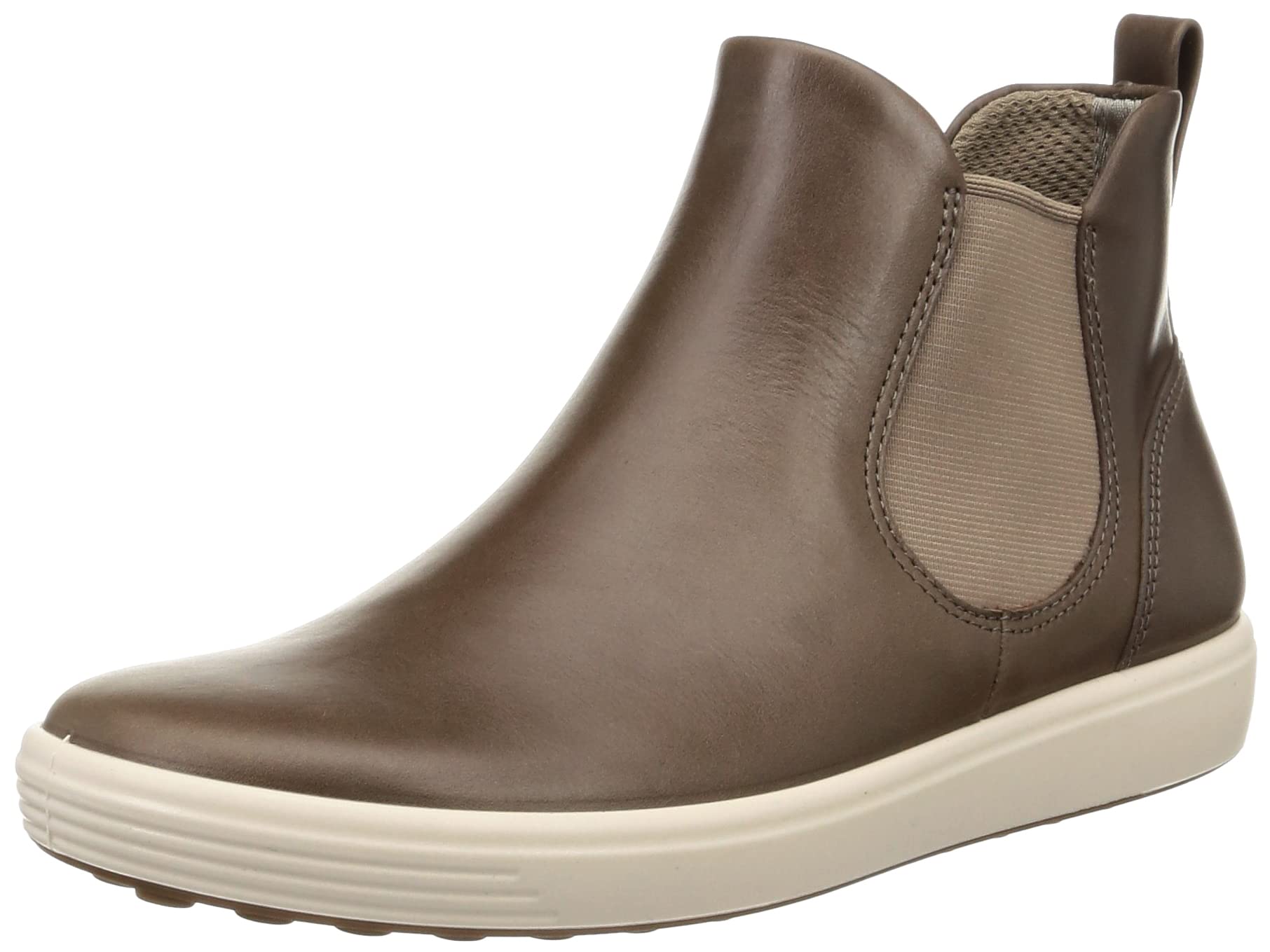

Ботинки женские ECCO Soft 7 Chelsea Ankle, серо-коричневые, 8-8.5