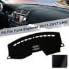DashMat Dashboard Mat Cover Pad Carpet Sun Protector For Ford Explorer 2011-2017