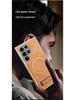 Samsung S25 Ultra Magnetic Leather Phone Case with Stand and Full Drop-Proof Coverage
