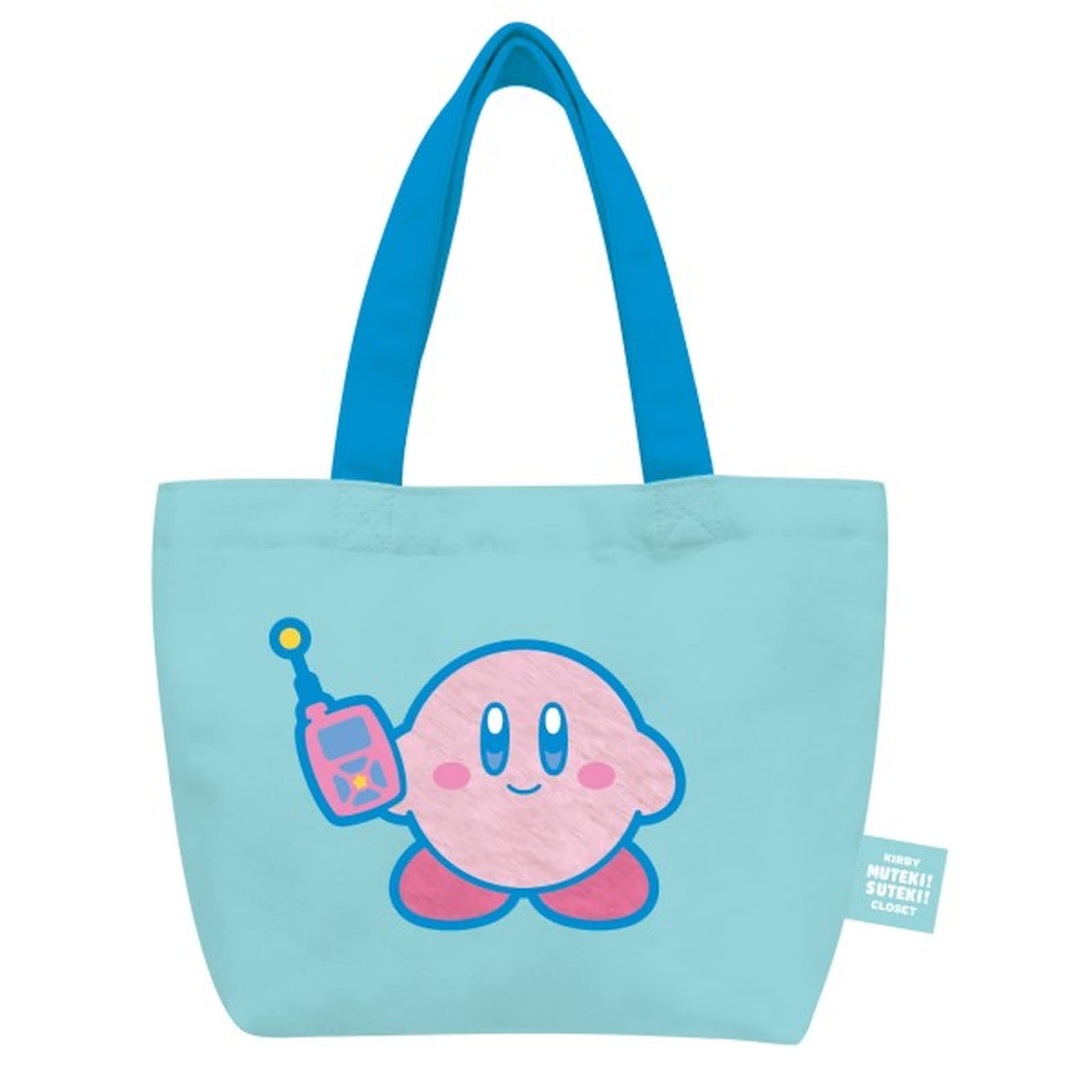 

Bandai Kirby of the Stars Mini Tote Blue KIRBYMUTEKI!SUTEKI!CLOSET HKC-MT-BL синий