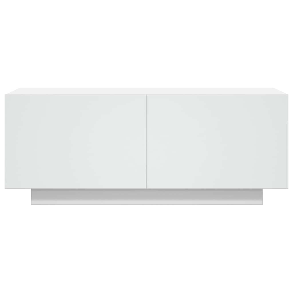 Moderner minimalistischer Fernsehtisch, Stauraum Sideboard, 100x35x40 cm