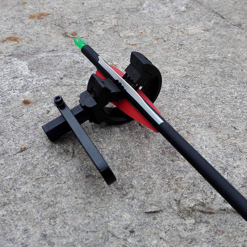 Compoundbogen Jagd Teile Werkzeug Bogenschießen Compoundbogen Aluminiumlegierung Bogenschießen Pfeilauflage Runde Ersatzbürsten Zubehör