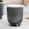 Self-Watering Pot for Indoor Transparent Hydroponics Draining Planter Flower Pots with Deep Reservoir for African Violets Orchid