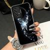 Beautiful Purple Butterfly Shockproof Phone Case for Samsung A17 A16 A15 A14 A37 A57 A36 A56 A26 A35 A55 A25 A34 A54 A24 A13 A23