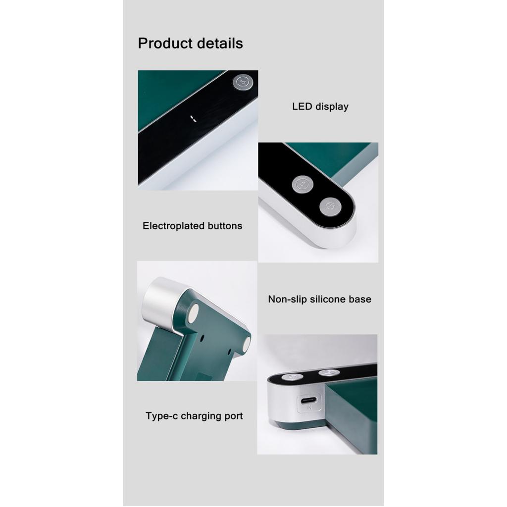 Mini ventilator electric portabil USB, reîncărcabil inteligent, cu 4 trepte, reglabil, răcitor de aer silențios, pentru birou, casă, călătorii