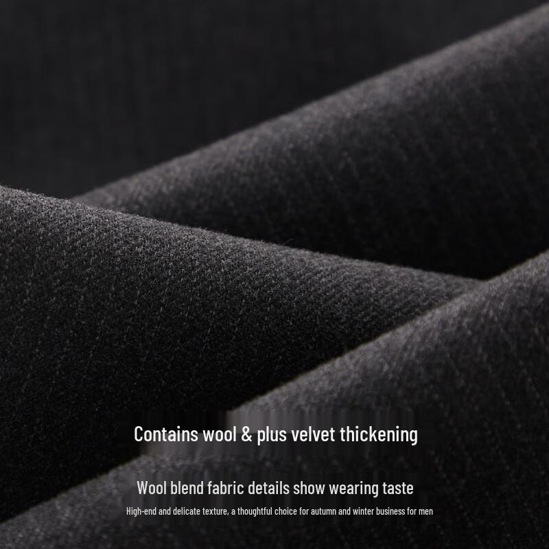 Zhuangji Men's Straight Fit Casual Pants JGW5X2B2001