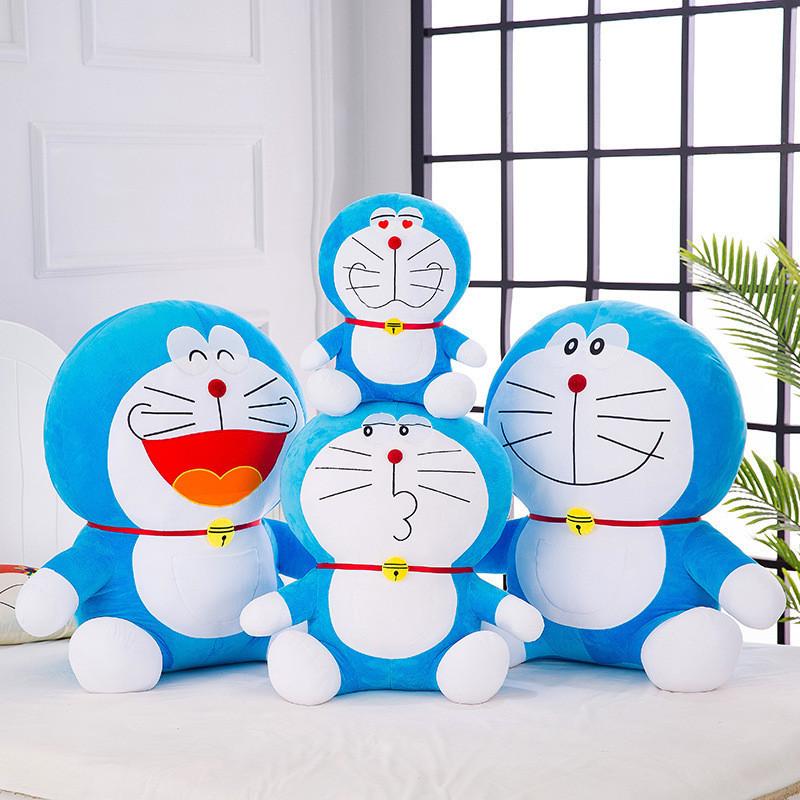 Toy Doraemon Plush Cartoon Stuffed Doll With Pp Cotton Filling Cute Kids Gift