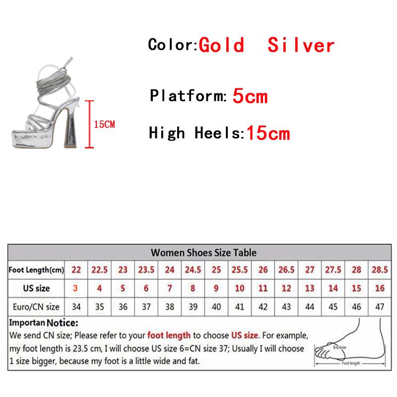 Fashion Liyke Runway Style Glitter Rhinestones Cross Ankle Strap Women Super High Heels Sexy 15CM Sandals Open Toe Platform Shoes Summer