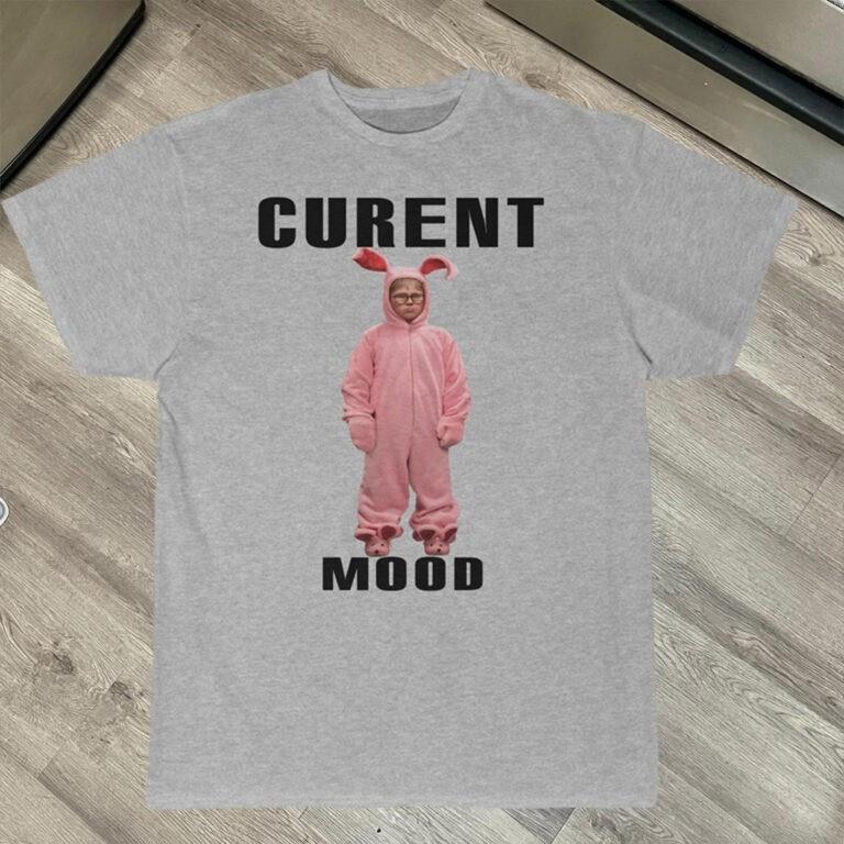 Retro Christmas Current Mood Pink Bunny Unisex Tee S-5XL Unisex T-Shirt L