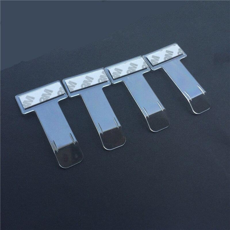 5Pcs Car Parking Ticket Clip Auto Fastener Card Bill Holder Mount Storage Organizer Car Styling Windshield Stickers Accessories