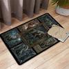 Dinosaur Evolution Pattern Rug Floor Mat for Living Room or Bedroom Soft and Comfortable Carpet a Gift for Birthday and Holiday.