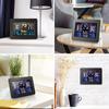 PDTO Weather Station Wireless Thermometer Hygrometer Digital Desk Alarm Clock
