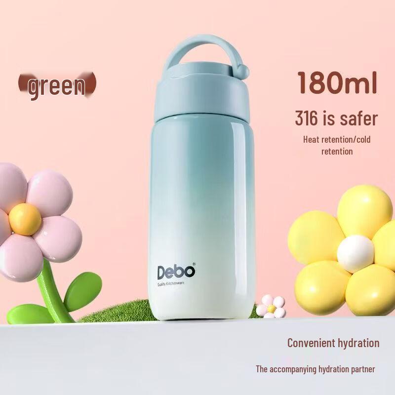 Портативная термокружка Debo Ouman из нержавеющей стали 316 180ml