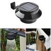 Outdoor Solar Gutter Lights 3 9 LEDs Fence Light Waterproof Security Lamps For Eaves Garden Landscape Pathway B Solar Lights