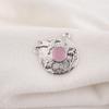 Rose Chalcedony Handmade Gemstone Pendant, 925 Solid Sterling Silver Pendant Antique Jewelry, Pendant For Engagement Gift