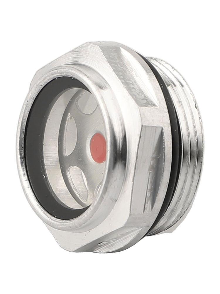 Aluminum Oil Sight Glass Polished Protection Quantity
