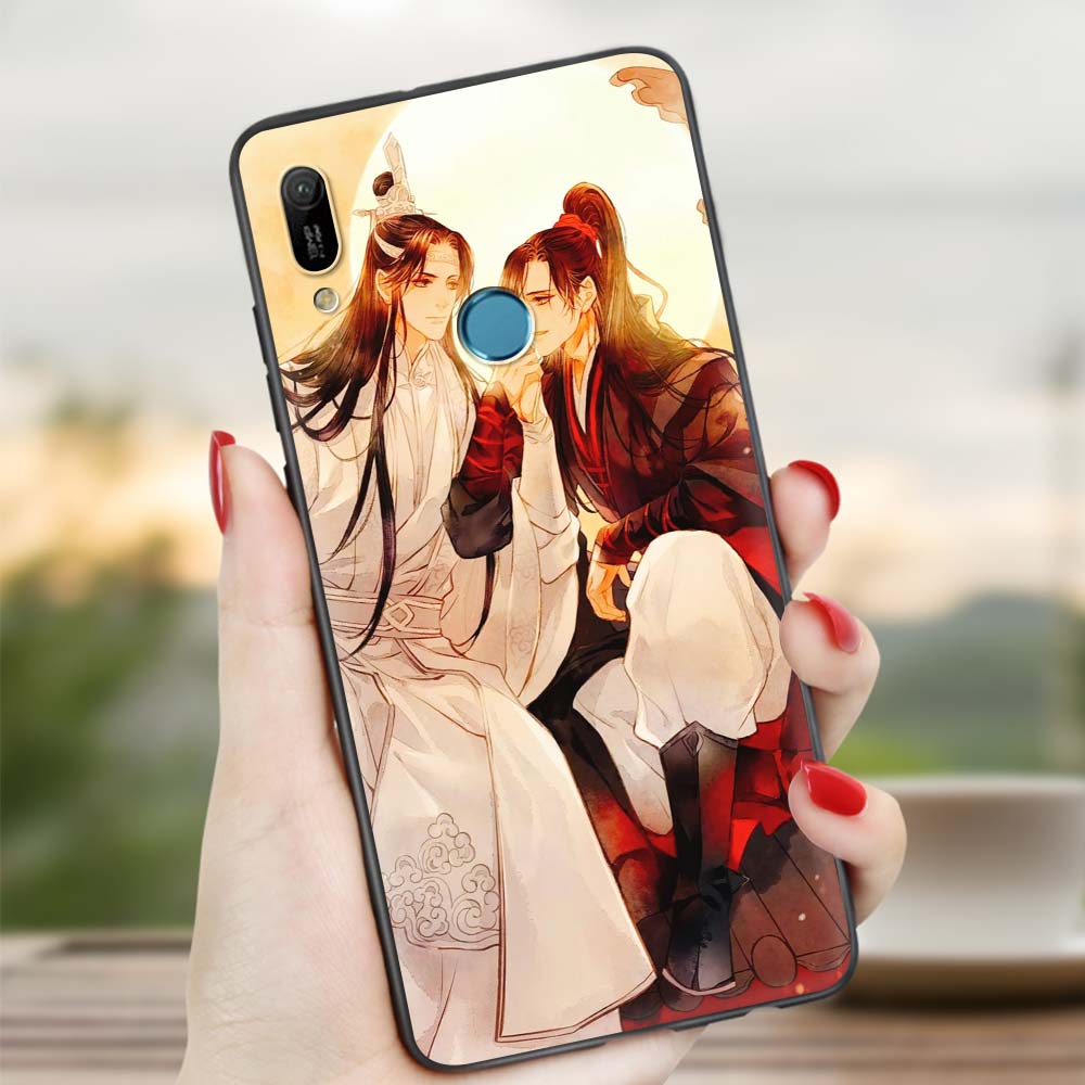 Mo Dao Zu Shi Wei Wuxian Anime Book Case For Huawei P30 Pro P40 Lite E P Smart Z Y7 Y6 2019 Silicone Back Phone Cover Mobile Bag