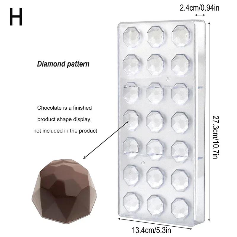 

DIY Baking Silicone Mold 3D Non Stick Easy Demould Chocolate Mould Plastic Letter Molds for Clay Art Handmade Decoration Tools