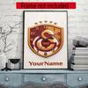 Galatasaray Personalized Name Diamond Paintings Mosaic Wall Round Diamond Art Painting Kits Embroidery Crystal Accessories Frameless
