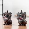 Color Shift Lion Statue Lion Ornament Tea Pet Decoration Color-changing Lion Tea Pet Ornament Auspicious Fortune Sculpture