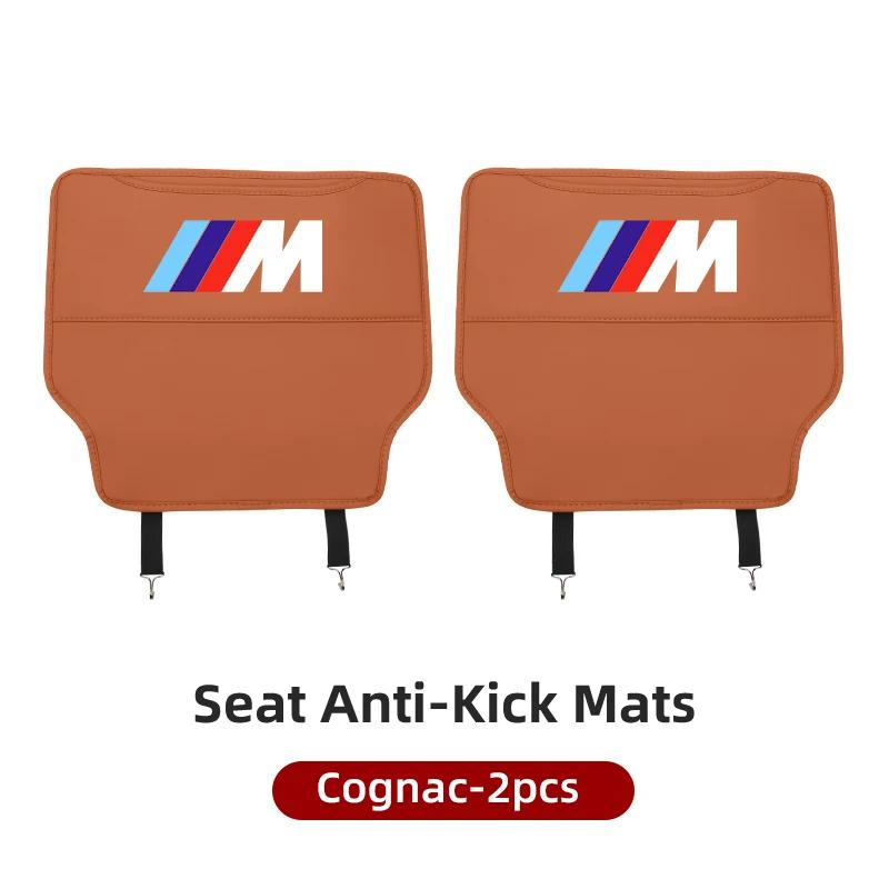 Car Sticker Hot 2025 Car Seat Back Anti Kick Pad Child Anti-Scratch Protective Mat For BMW M Sport M1 M3 M4 M5 M6 E46 E90 E60 F1