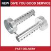 Universal 60mm Motorbike Exhaust Silencer Exhaust Ert Muffler Pipe Pack of 2