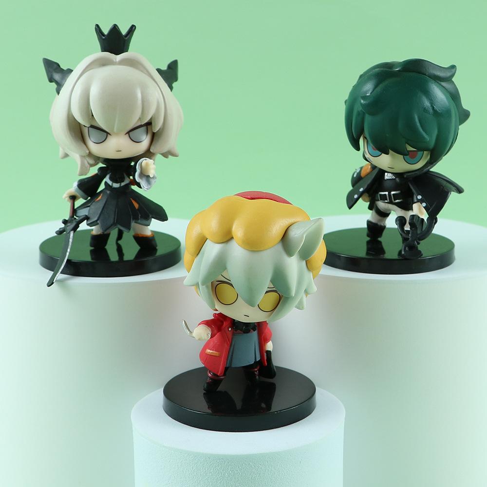 6 Styles Anime Games Arknights Action Figure Model Toy Amiya Theresa PVC Figurine Collect Gift