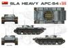Miniart Scale South Lebanon Army SLA Heavy Tank Full Interior Plastic Model Kit MA37055 1/35 APC-54