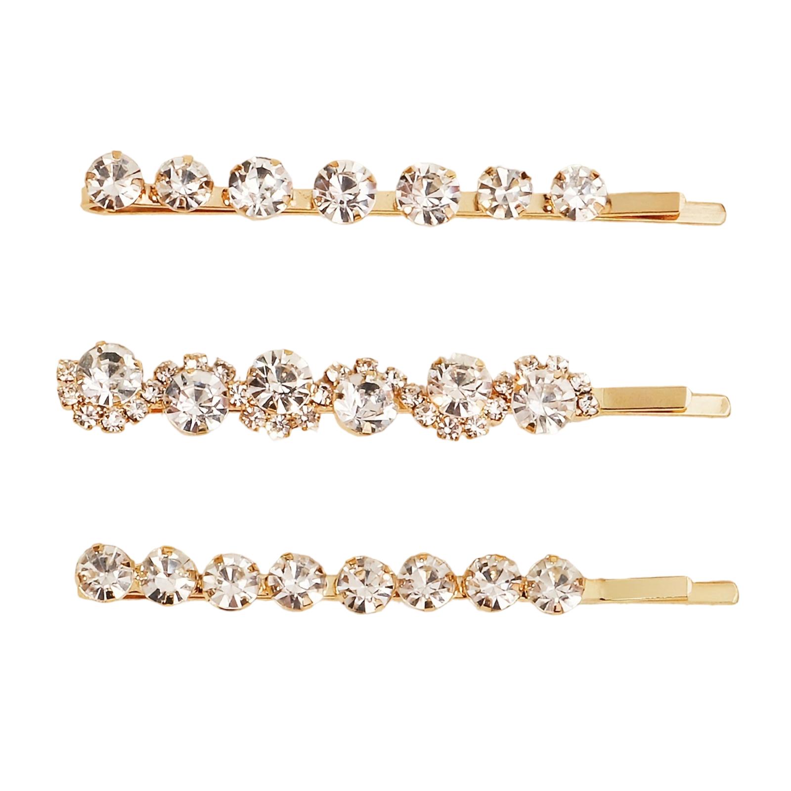 3 Pcs Hair Clips - Barrettes for Women, Fashion Accessories