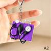 Aesthetic Blood Pressure Monitor Acrylic Keychain 1Pcs 2D Pendant Durable Key Ring for Backpack Medical Staff Gift