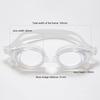 1Pieces No Leaking Anti Fog Full Protection HD Swimming Goggles Men Women Glasses Adjustable Swim Mountaineering Glasses