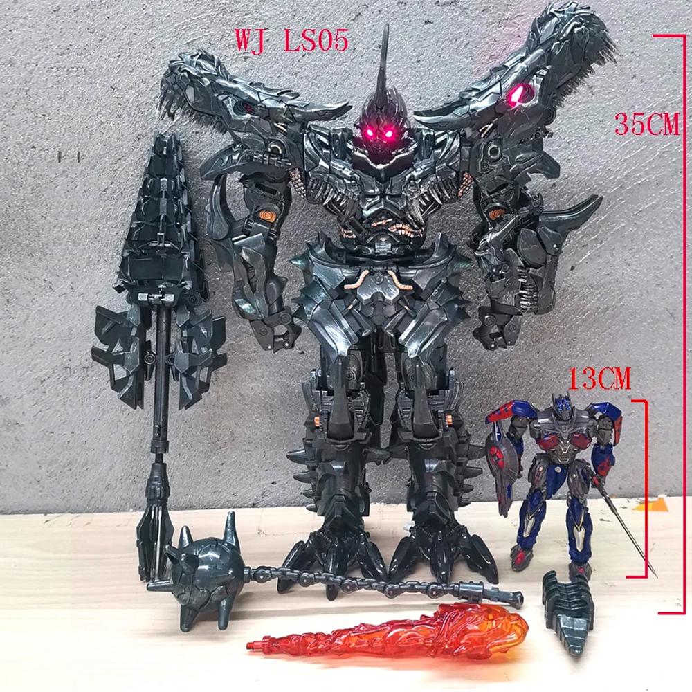 Zeus Shockwave Transformation Toys Weijiang Grimlock Universe Guardian Action Figure Deformation Robot Model ZS01 W8600 LS05 Poseable Articulated